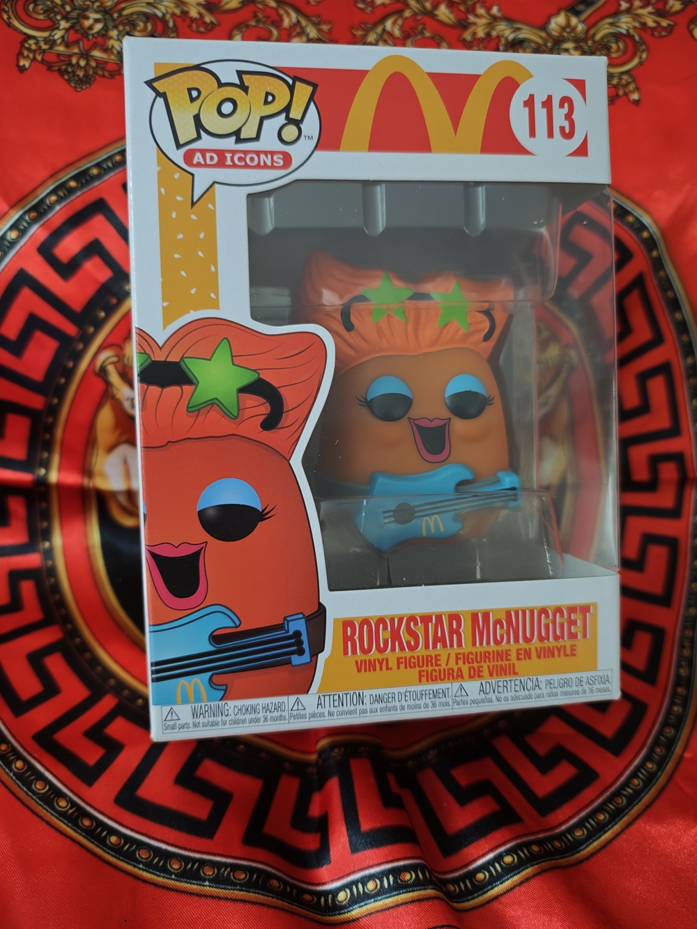 Funko Pop! Ad Icons Rockstar McNugget Vinyl Figure - Orange